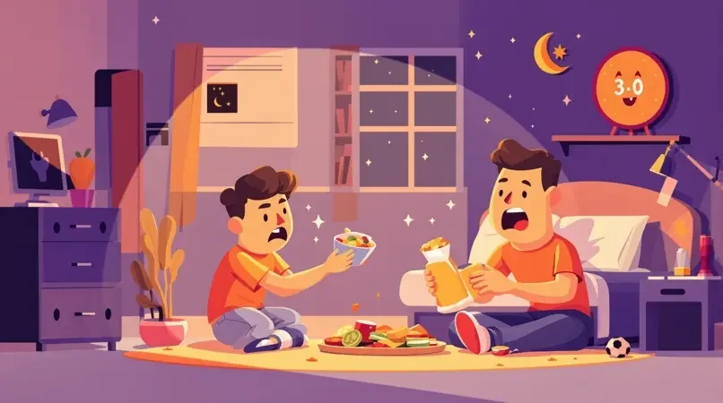 霸总短剧《舍友半夜偷吃我的辣条》封面